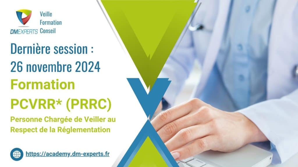 DMEXPERTS DM EXPERTS
Dispositif médical dispositifs médicaux diagnostic in vitro
Veille Formation Conseil
Formation PCVRR PRRC RDM MDR