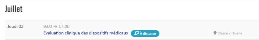DMEXPERTS DM Experts
Dispositifs médicaux Dispositif médical Diagnostic in vitro
Réseau de consultants experts formateurs seniors
Veille Formation Conseil
Formation évaluation clinique des DM