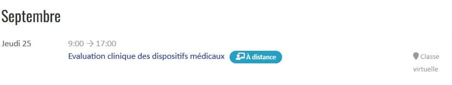 DMEXPERTS DM Experts
Dispositifs médicaux Dispositif médical Diagnostic in vitro
Réseau de consultants experts formateurs seniors
Veille Formation Conseil
Formation évaluation clinique