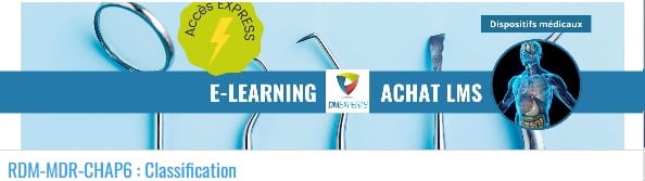 DMEXPERTS DM Experts
Dispositifs médicaux Dispositif médical Diagnostic in vitro
Réseau de consultants experts formateurs seniors
Veille Formation Conseil
Formation e-learning RDM (UE) 2017/745 
Classification