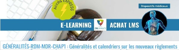 DMEXPERTS DM Experts
Dispositifs médicaux Dispositif médical Diagnostic in vitro
Réseau de consultants experts formateurs seniors
Veille Formation Conseil
Formation e-learning RDM (UE) 2017/745 
Généralités et calendriers règlements, EUDAMED, IUD